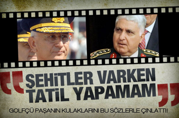 Şehitler varken tatil yapmam