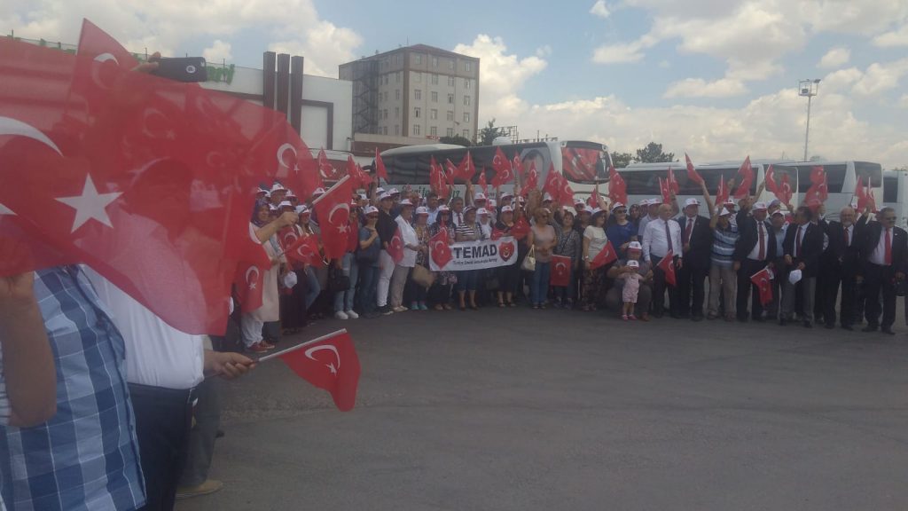 TEMAD 15 TEMMUZ ANMA PROGRAMINI GERÇEKLEŞTİRDİ