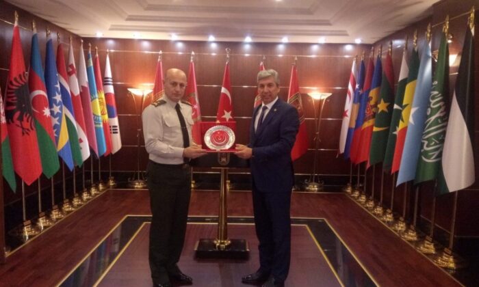 Kara Harp Okulu Komutani Sn Tuggeneral Ismail Guzeller I Ziyaret Hamza Durgen Emekli Astsubay