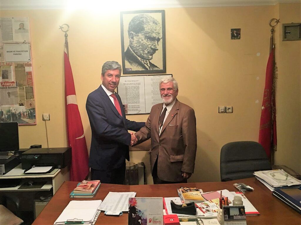 Alanya İlçe Bşk. Şube Ziyareti