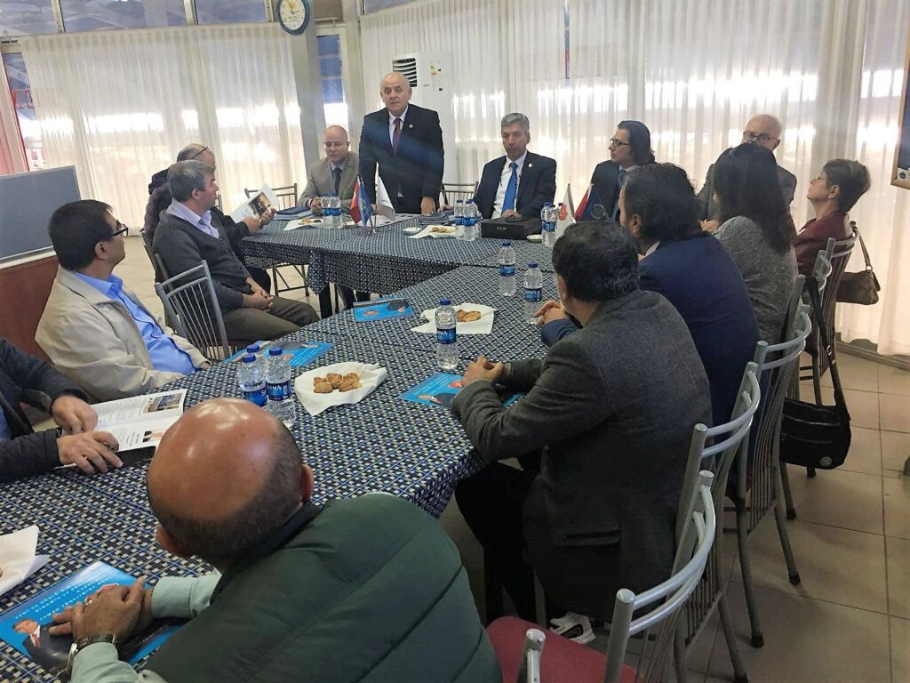 Menemen İlçe Bşk. Şube Ziyareti