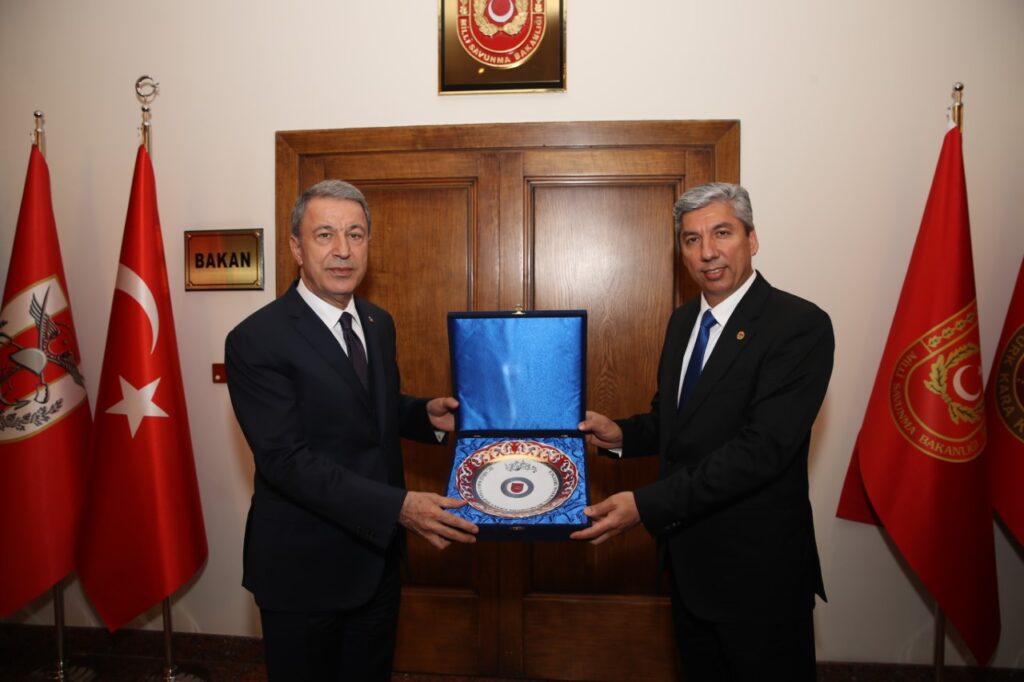 MİLLİ SAVUNMA BAKANI SN. HULUSİ AKAR’I ZİYARET (18 ŞUBAT 2019)