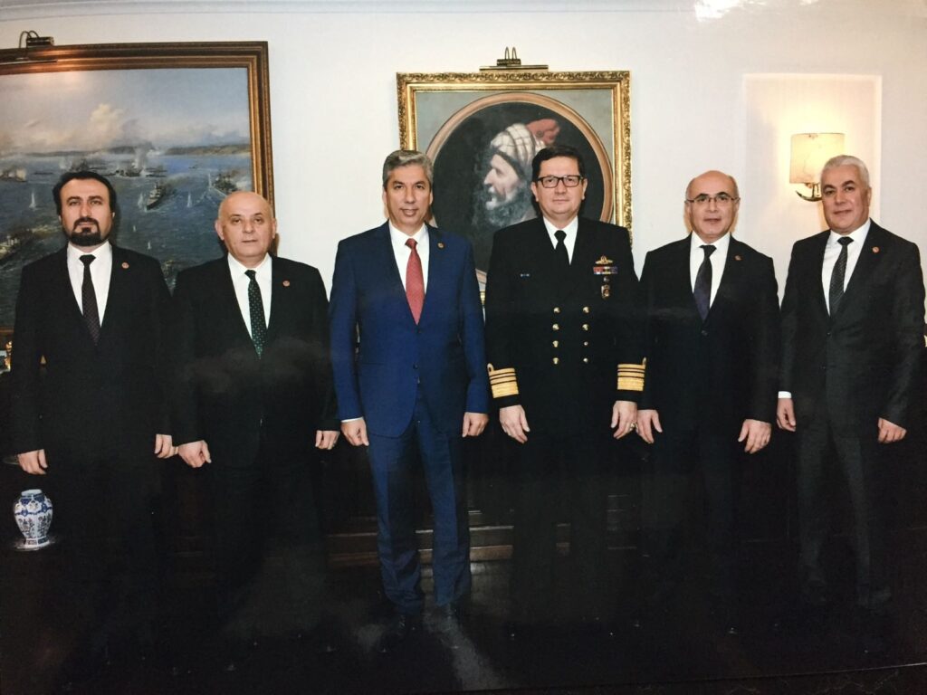 DENİZ KUVVETLERİ KOMUTANI SN. KORAMİRAL ADNAN ÖZBAL’I ZİYARET