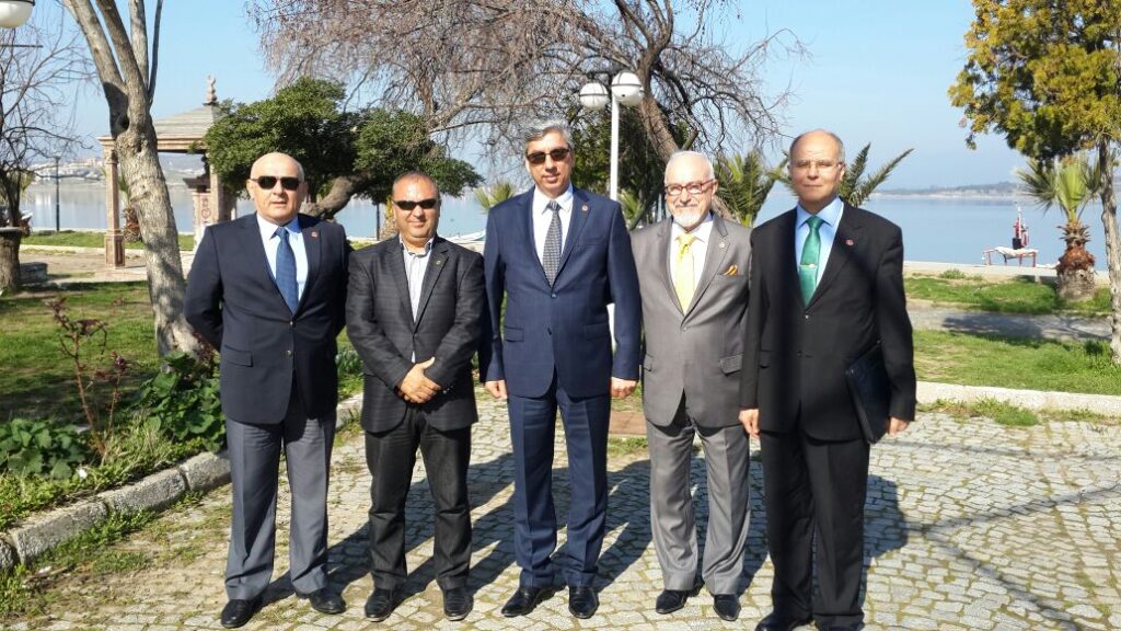 Ayvalık İlçe Bşk. Şube Ziyareti