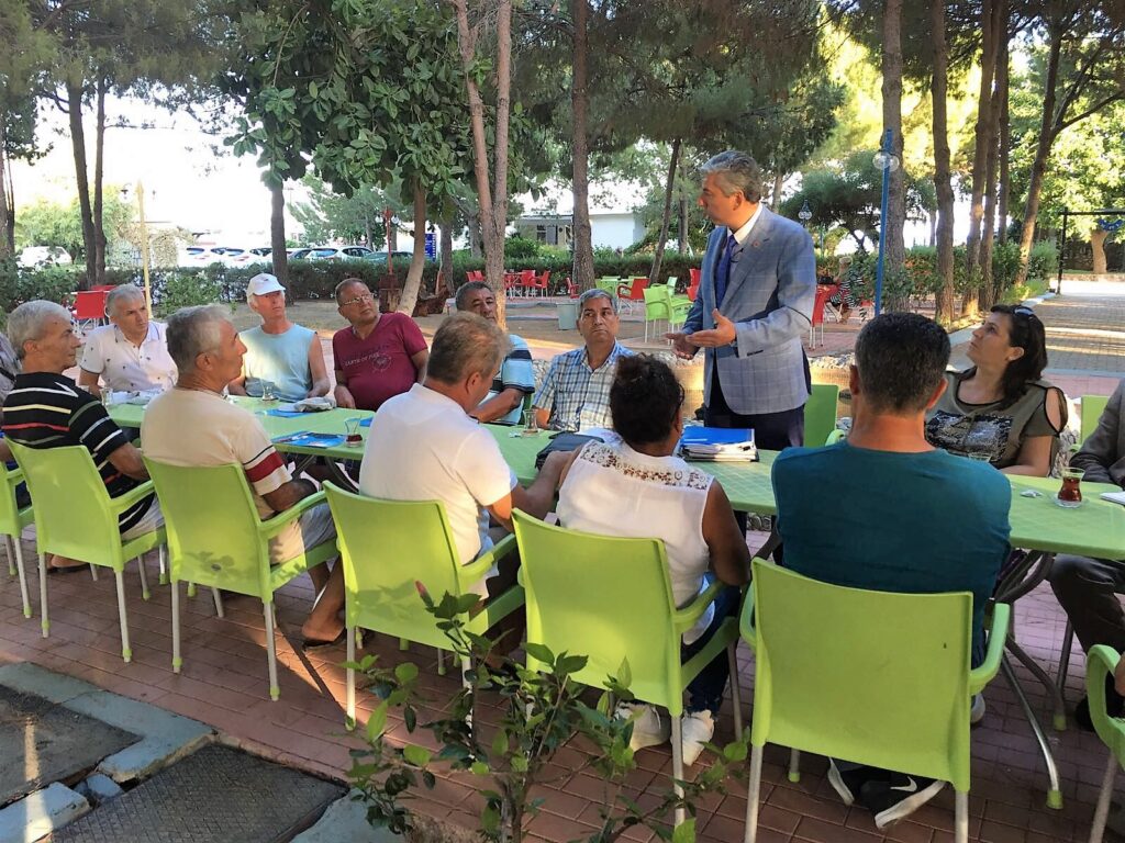 Anamur İlçe Bşk. Şube Ziyareti