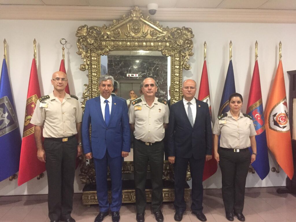 GENELKURMAY PERSONEL PLAN VE YÖNETİM DAİRE BŞK. SN. TUĞGENERAL NERİM BİTLİSLİOĞLU’NU ZİYARET