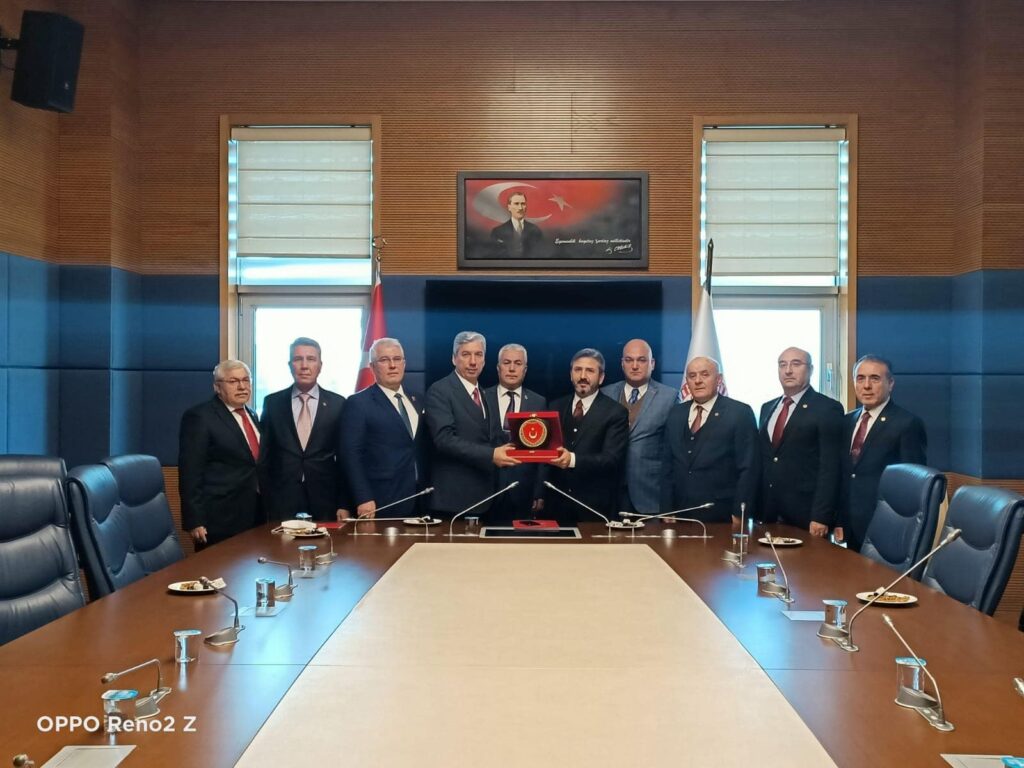 TBMM MİLLİ SAVUNMA KOMİSYONU BAŞKANI SN. AHMET AYDIN İLE GÖRÜŞME