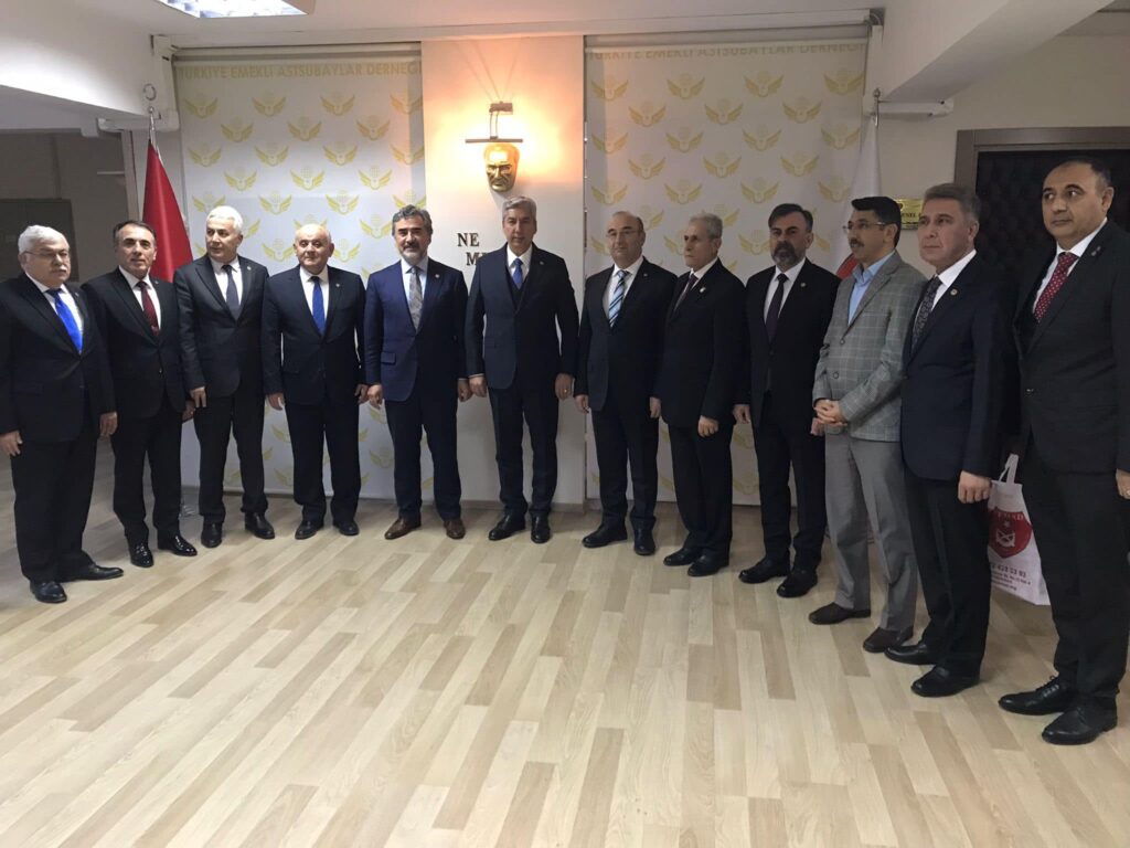 ASRİAD ANKARA ŞUBESİ BAŞKANI 23. VE 24. DÖNEM MİLLETVEKİLİ SN. MUSTAFA HAMARAT VE BERABERİNDEKİ HEYETİN TEMAD’I ZİYARETLERİ