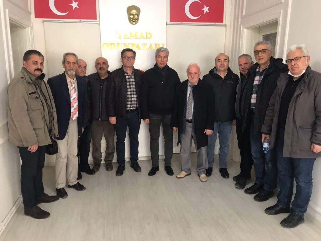 ODUNPAZARI ŞUBE BAŞKANLIĞIMIZI ZİYARET