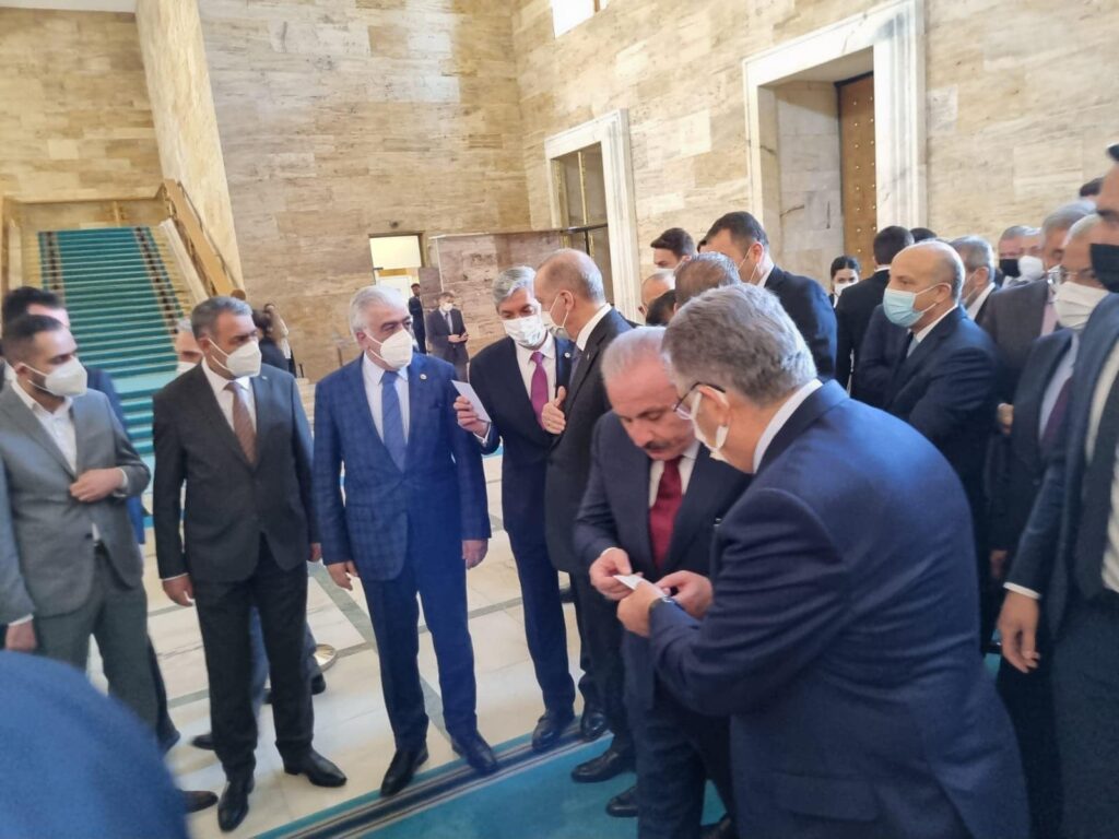 CUMHURBAŞKANIMIZ SN. RECEP TAYYİP ERDOĞAN İLE GÖRÜŞME
