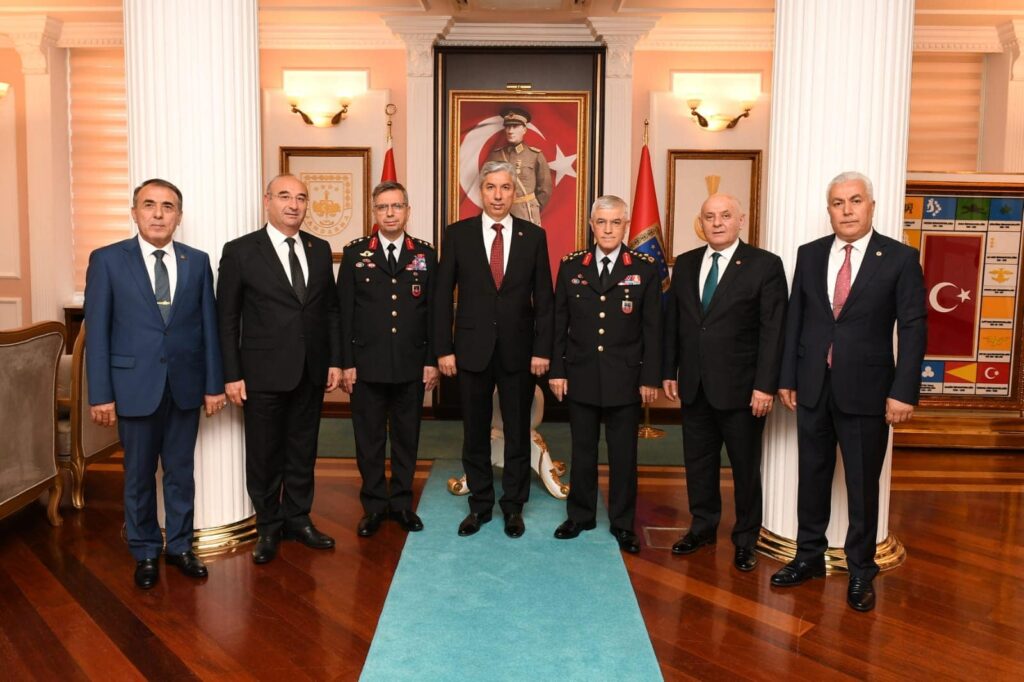 JANDARMA GENEL KOMUTANI ORGENERAL SN. ARİF ÇETİN’İ ZİYARET