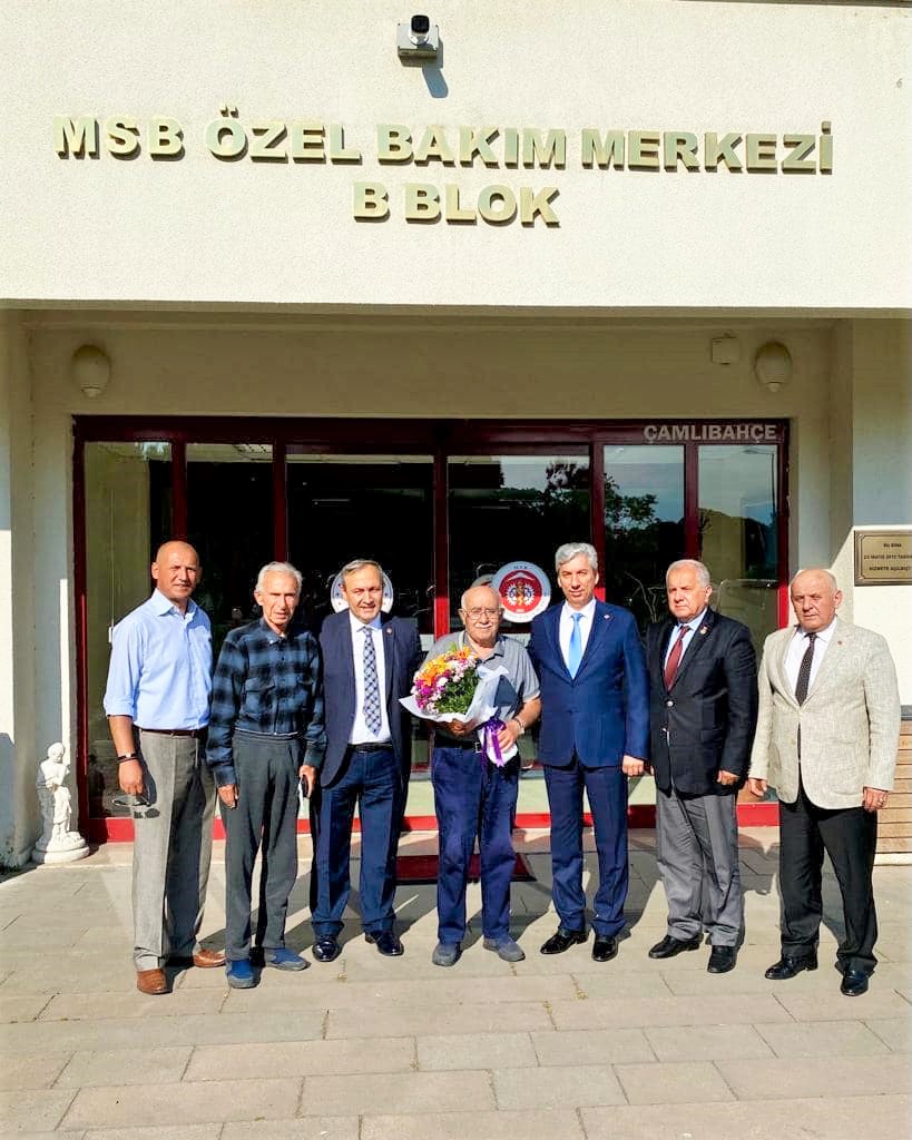 TEMAD ÜSKÜDAR ÖNCEKİ ŞUBE BAŞKANIMIZ SN. MUKADDİM KARAHAN’I VE DEĞERLİ BÜYÜKLERİMİZİ, ÇAMLICA MSB ÖZEL BAKIM MERKEZİ’NDE ZİYARET ETTİK