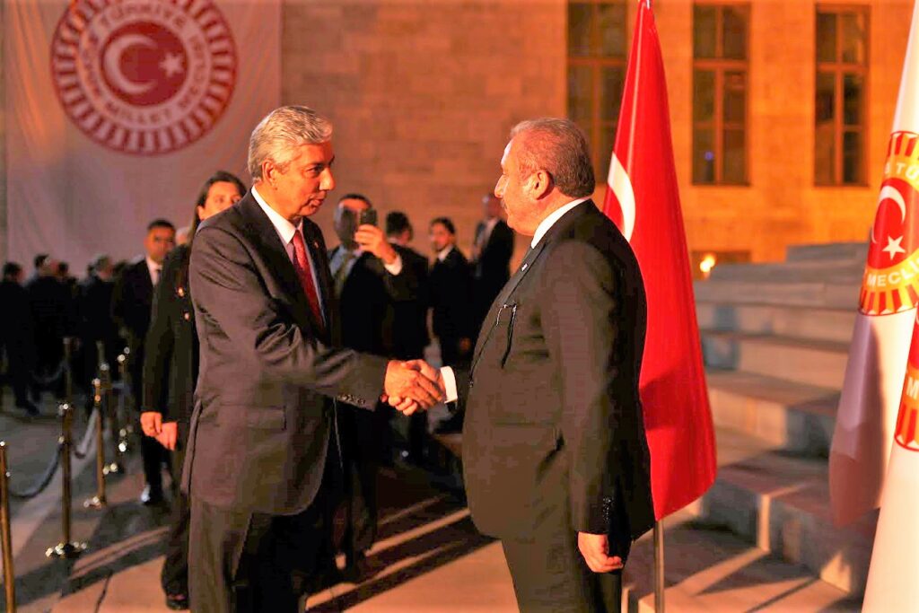 TBMM 27. DÖNEM 6. YASAMA YILI AÇILIŞ TOPLANTISINA VE RESEPSİYONU’NA KATILDIK