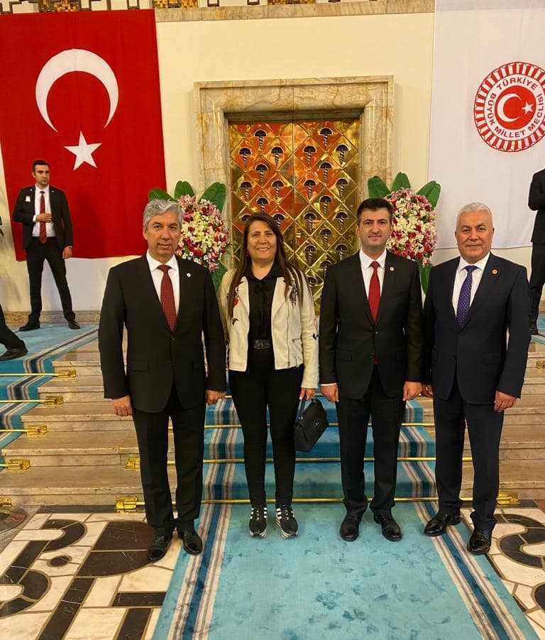 TÜRKİYE CUMHURİYETİ’NİN CUMHURBAŞKANI ADINA DÜZENLENEN TUTANAĞIN VERİLMESİ VE CUMHURBAŞKANI ANDİÇME TÖRENİ’NE KATILDIK