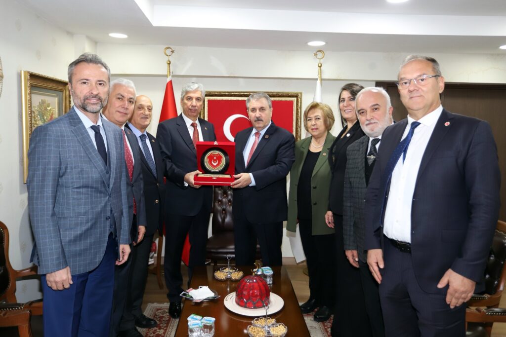 BÜYÜK BİRLİK PARTİSİ GENEL BAŞKANI SN. MUSTAFA DESTİCİ’Yİ ZİYARET ETTİK