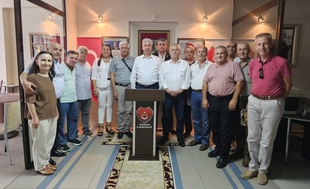 TEKİRDAĞ TEMAD ŞUBE BAŞKANLIĞIMIZI ZİYARET ETTİK