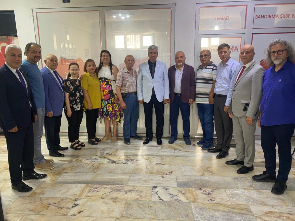 BANDIRMA TEMAD ŞUBE BAŞKANLIĞIMIZI ZİYARET ETTİK